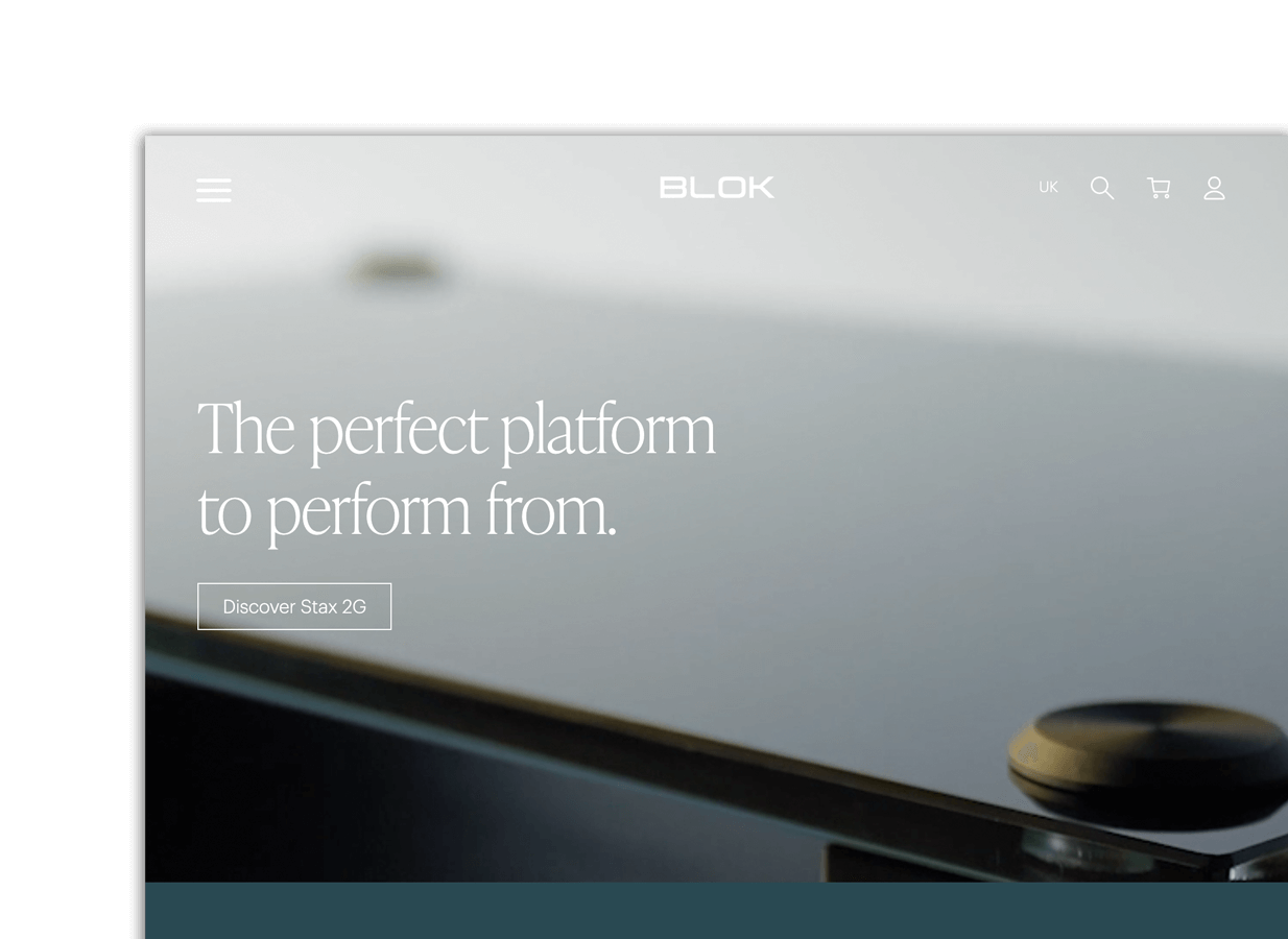 Preview Image - BLOK website project